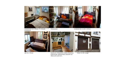 Monteurwohnung - Zimmertyp: Doppelzimmer - PLZ 72415 (Deutschland) - Kleine, gemütliche Ferienwohnung mit separatem Eingang