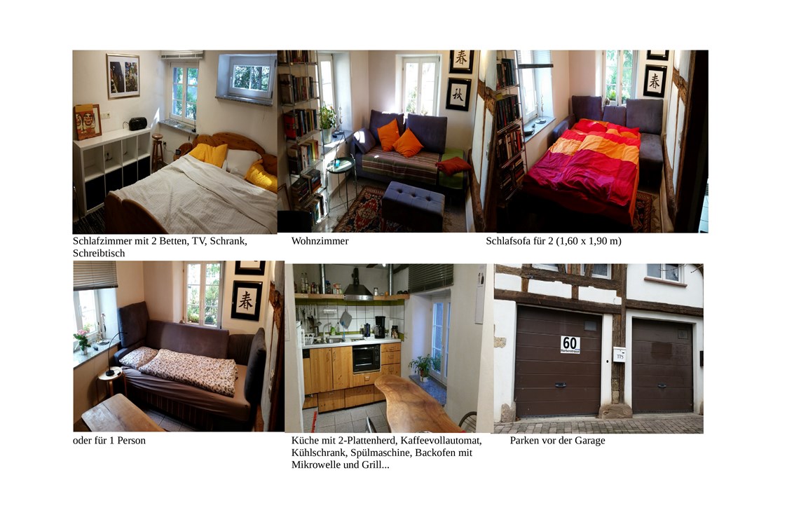 Monteurzimmer: Kleine, gemütliche Ferienwohnung mit separatem Eingang