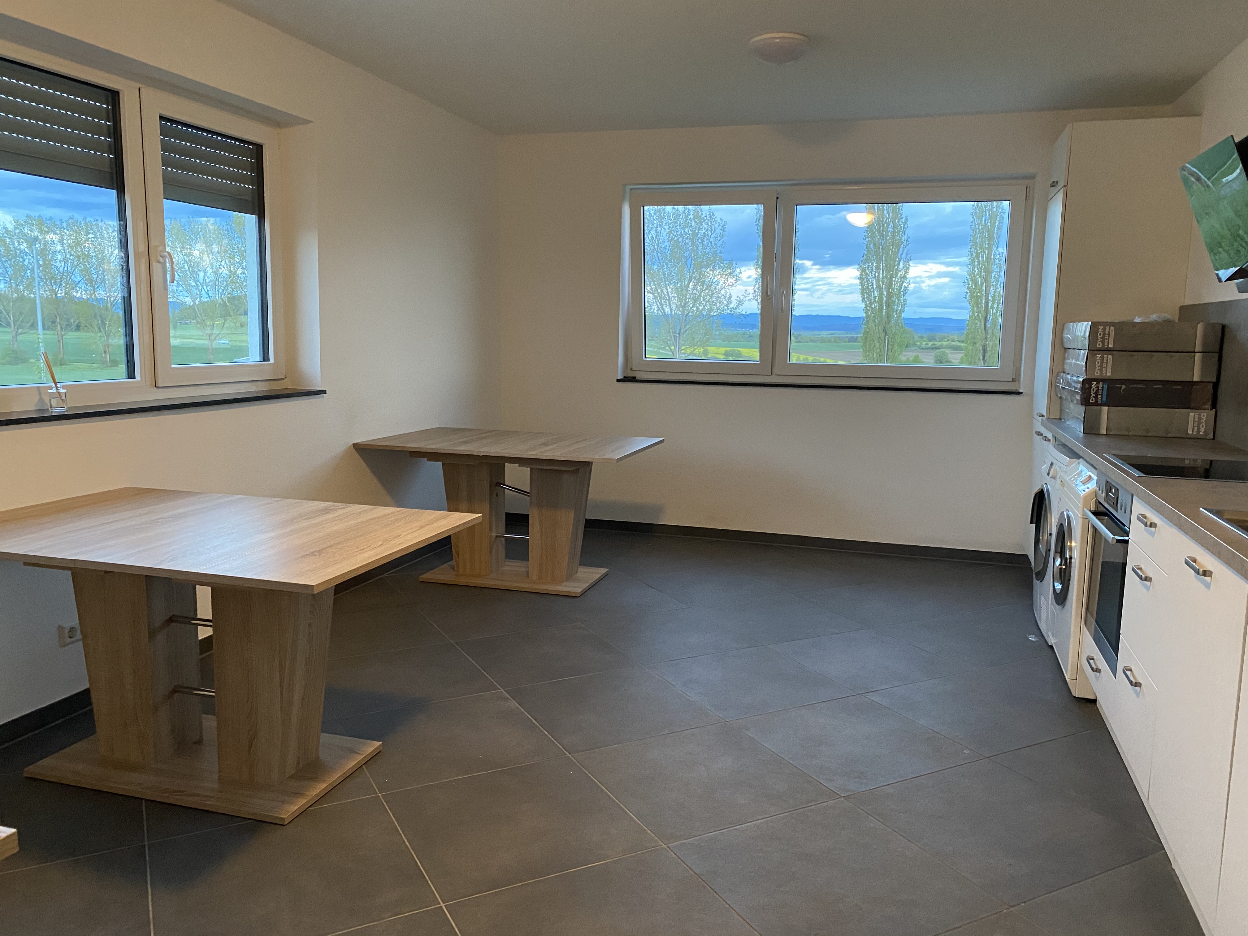 Monteurzimmer: Gemeinschaftsküche.  - Monteurzimmer Spatz