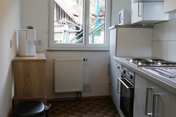 Monteurzimmer: Küche - Ferienwohnung "TAL-ECK"