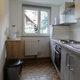 Monteurzimmer: Küche - Ferienwohnung "TAL-ECK"
