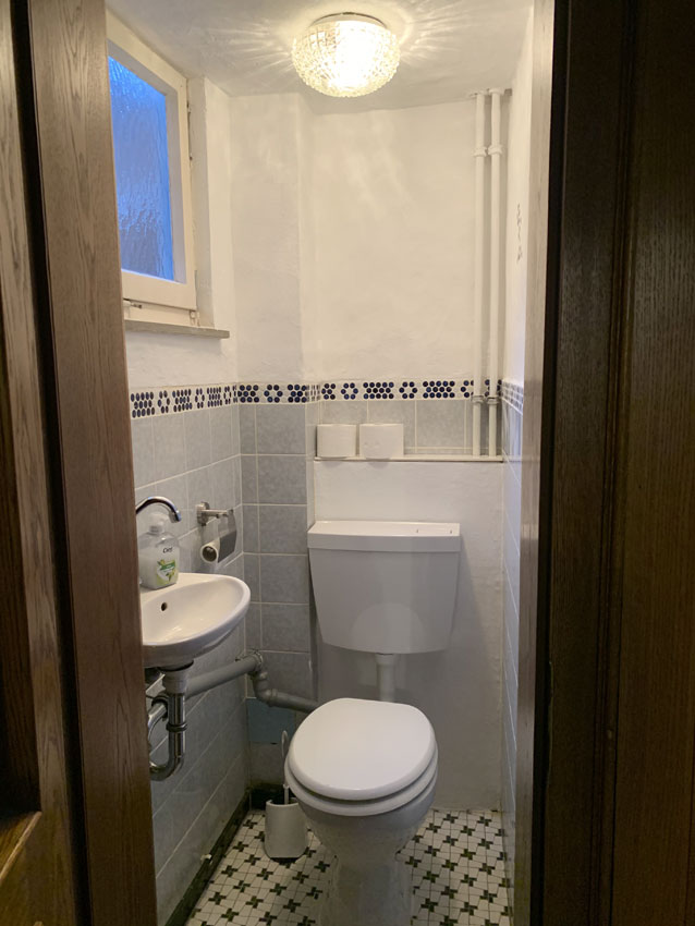 Monteurzimmer: Gäste-WC - Haus Krupp