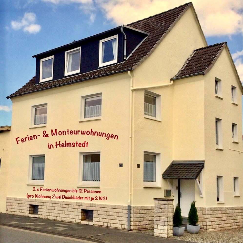 Monteurzimmer: Ferienwohnungen u. Monteurwohnungen in Helmstedt (2-12 Personen) - Ferien- und Monteurwohnungen Helmstedt