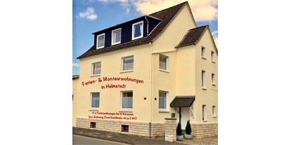 Monteurwohnung - Lüneburger Heide - Ferienwohnungen u. Monteurwohnungen in Helmstedt (2-12 Personen) - Ferien- und Monteurwohnungen Helmstedt