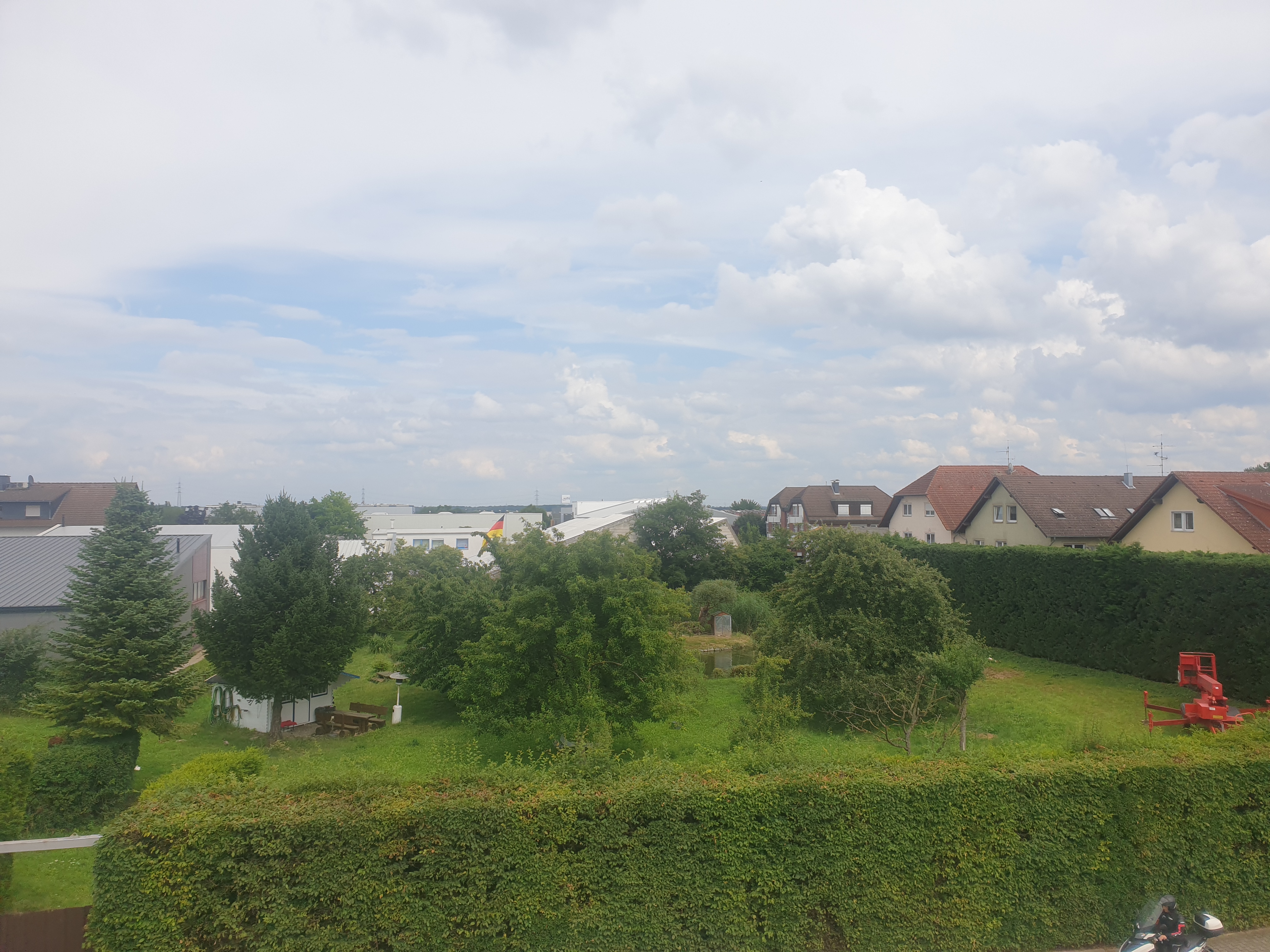 Monteurwohnung - WLAN - Wiesbaden - Blick ins Grüne - Monteurzimmer Trebur