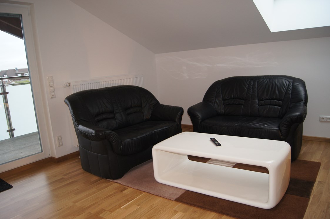 Monteurzimmer: WZ mit Couchs - Monteurzimmer Trebur