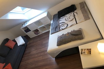 Monteurzimmer: Wenn das Wohnzimmer als Schlafzimmer benötigt wird... - guest apartment niederalfingen // Aalen-Ellwangen-Heidenheim-Schwäbisch Gmünd