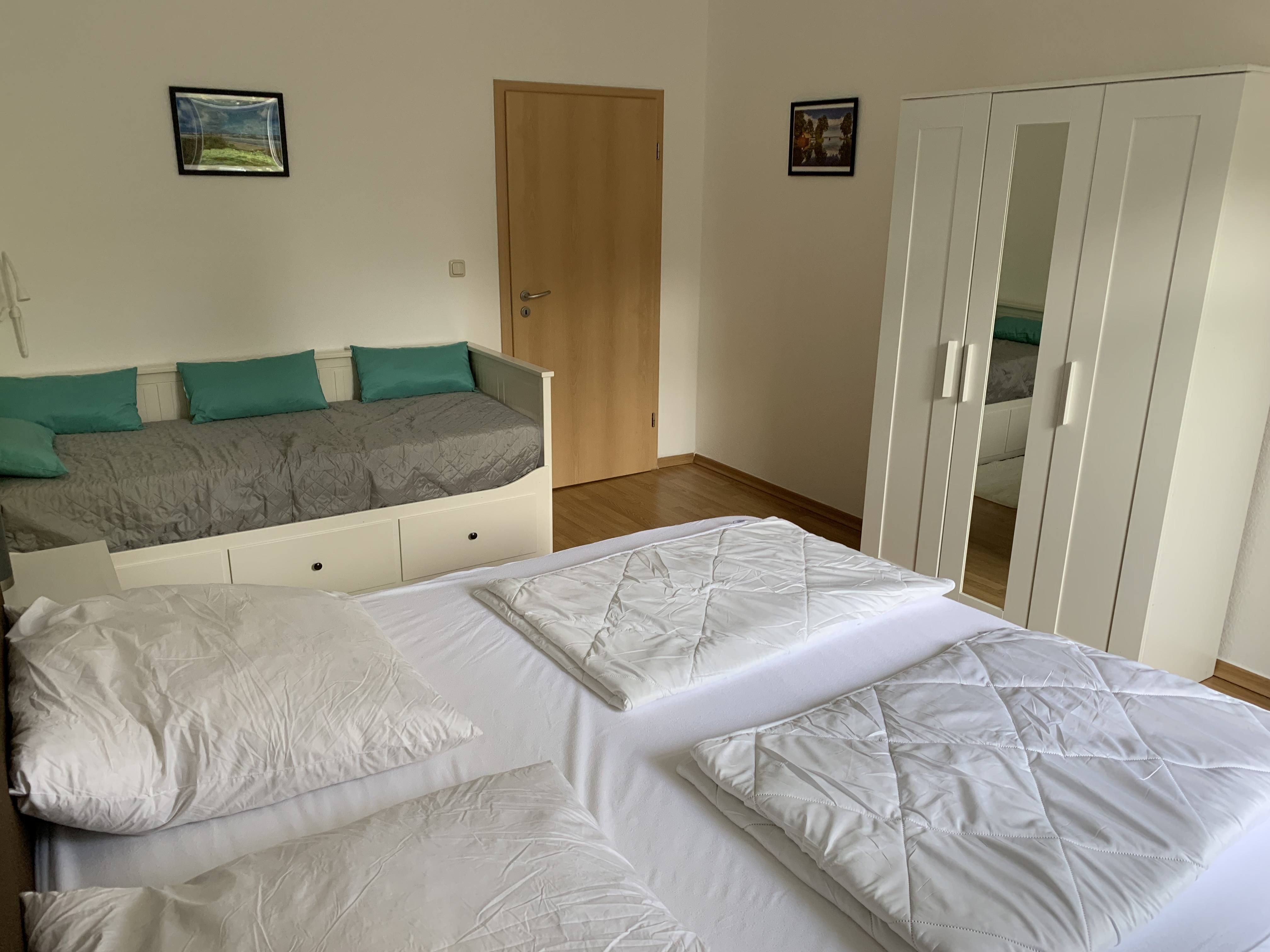 Monteurwohnung - Rostock (Kreisfreie Stadt Rostock) - ZUR SCHLEUSE - 3 Zi. Wohnung in Rostock Erdgeschoss