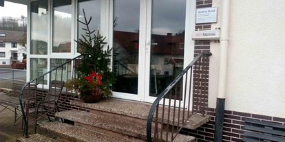 Monteurwohnung - Bad Hersfeld - Eingang Vermietungsbüro - Heidrun Brand Ferienwohnung
