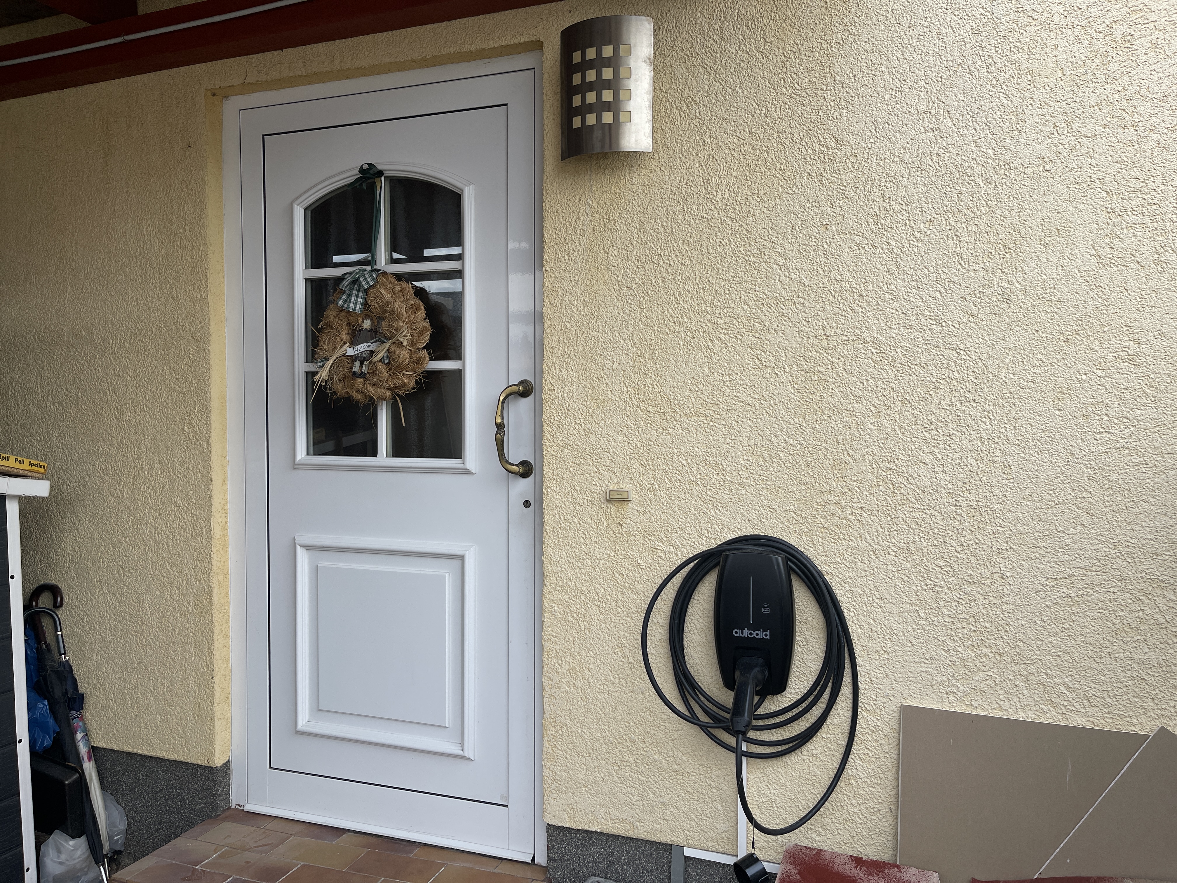 Monteurwohnung - Kühlschrank - Sachsen-Anhalt - Eingang zur Wohnung  - Ferienwohnung Käthchen 