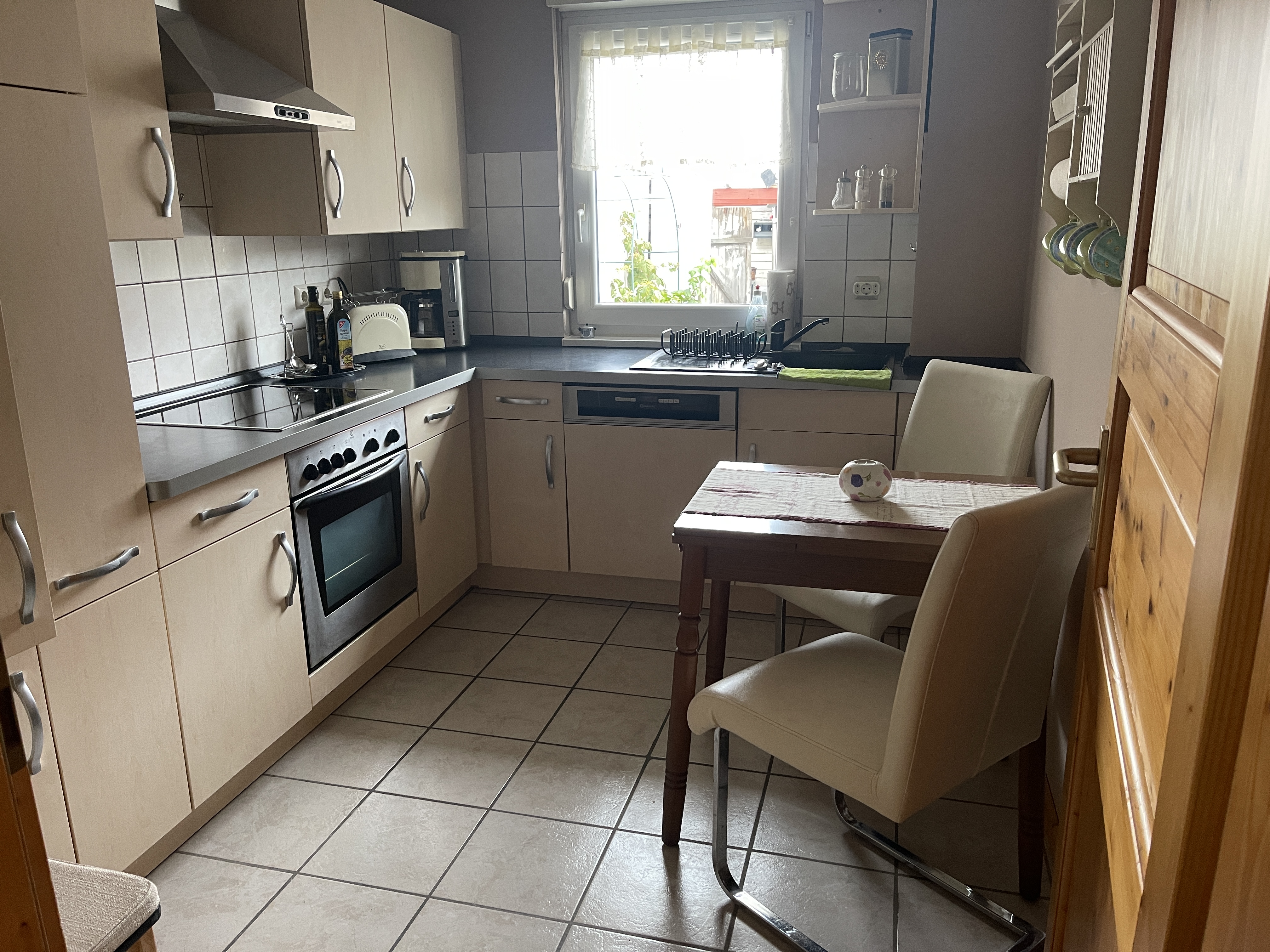 Monteurwohnung - Kühlschrank - Sachsen-Anhalt - Küche - Ferienwohnung Käthchen 