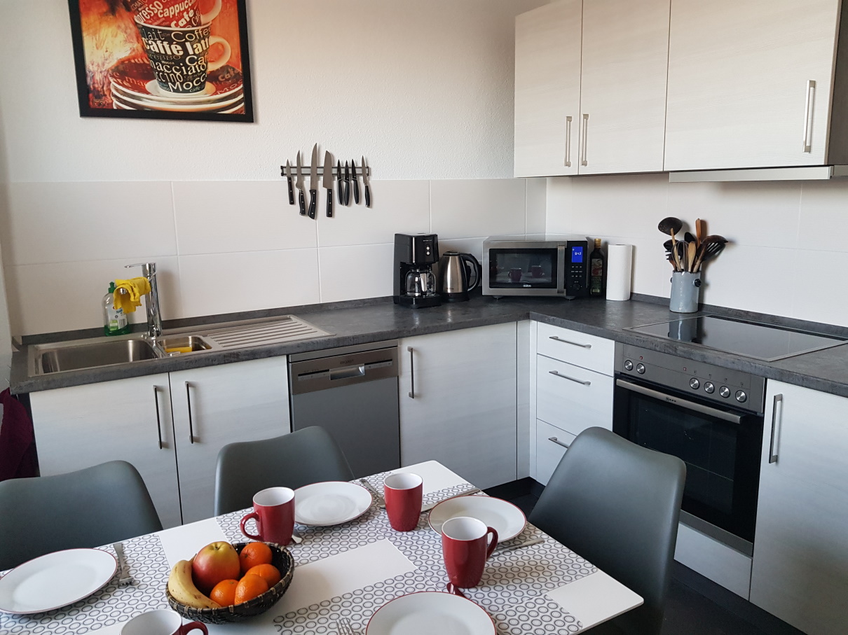 Monteurwohnung - Zimmertyp: Mehrbettzimmer - Schkopau - Küche Whg. 2 - Wohnen in Halle