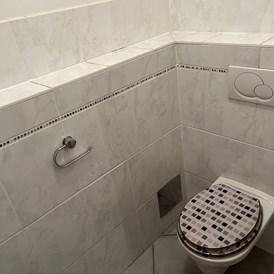 Monteurzimmer: Separates WC in der Monteurwohnung in Dobl-Zwaring. - Azra Sinanovic