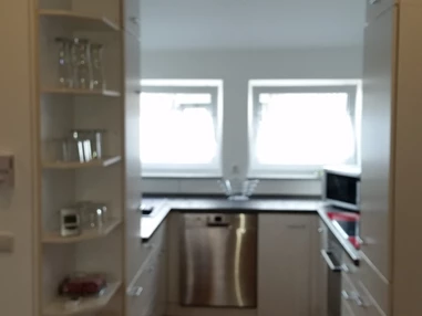 Monteurzimmer: Küche Wohnung DG - Ferienwohnung Hahn in Fulda