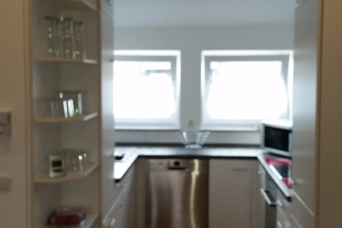 Monteurzimmer: Küche Wohnung DG - Ferienwohnung Hahn in Fulda
