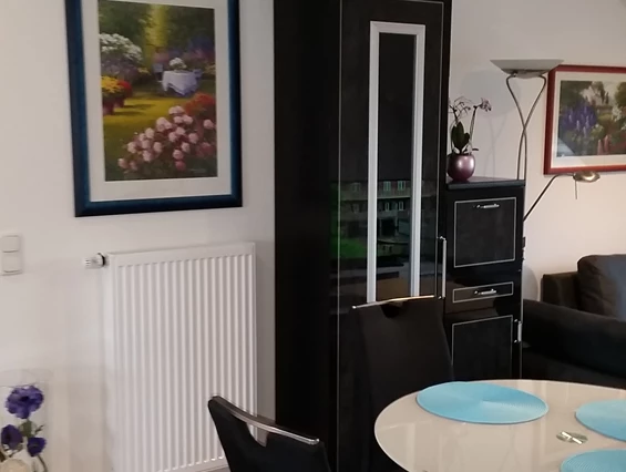 Monteurzimmer: Essbereich Wohnung DG - Ferienwohnung Hahn in Fulda
