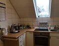 Monteurzimmer: Küche  - Blick ins Grüne 