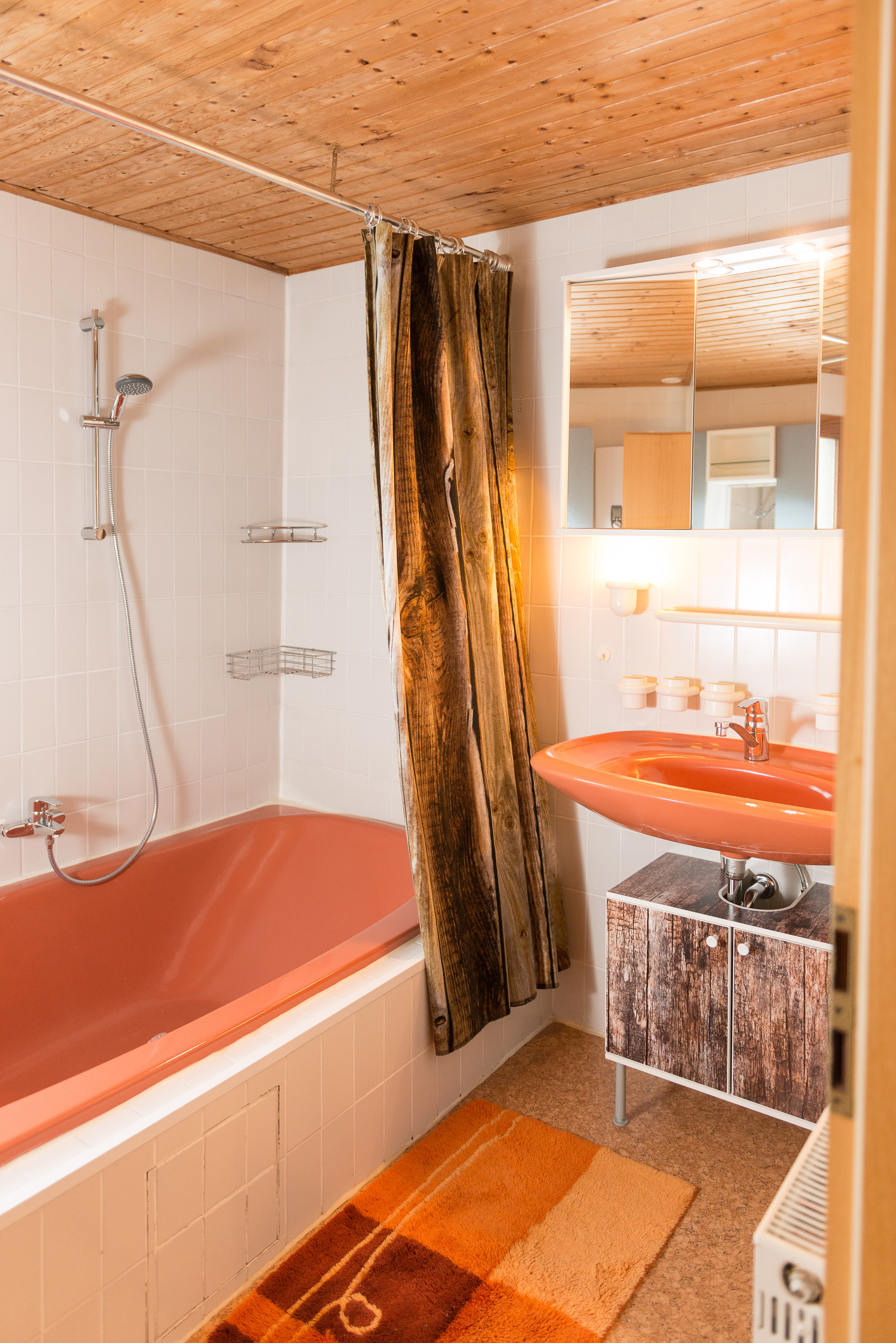 Monteurzimmer: Badezimmer - Haus Feldblick Neubulach