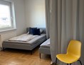 Monteurzimmer: Schlafbereich in der Monteurunterkunft in Klagenfurt-Viktring - Zimmer/Apartments für Monteure 9020 Klagenfurt