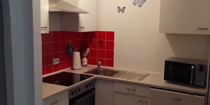 Monteurwohnung - PLZ 79804 (Deutschland) - Küche mit Elektroherd, Backofen, Wasserkocher, Kaffeemaschine ( Pads) - Schwarzwald Anna-Lena