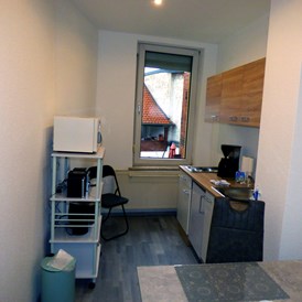 Monteurzimmer: Küche 2.OG - Modernisierte Appartements