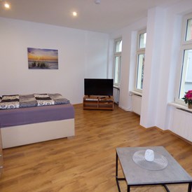 Monteurzimmer: Wohn-Schlaf-bereich 1.OG - Modernisierte Appartements