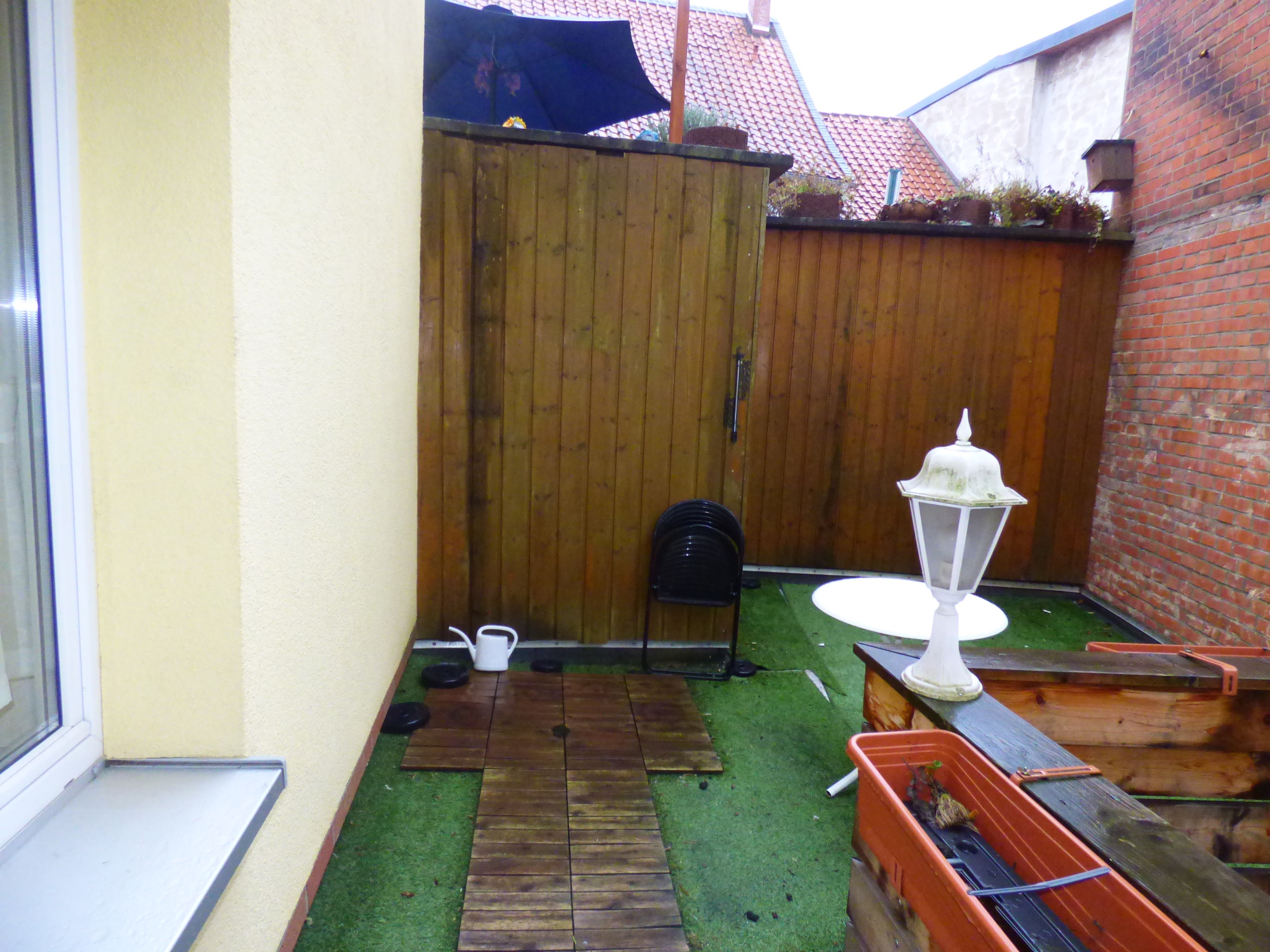 Monteurzimmer: Balkon 1.OG - Modernisierte Appartements