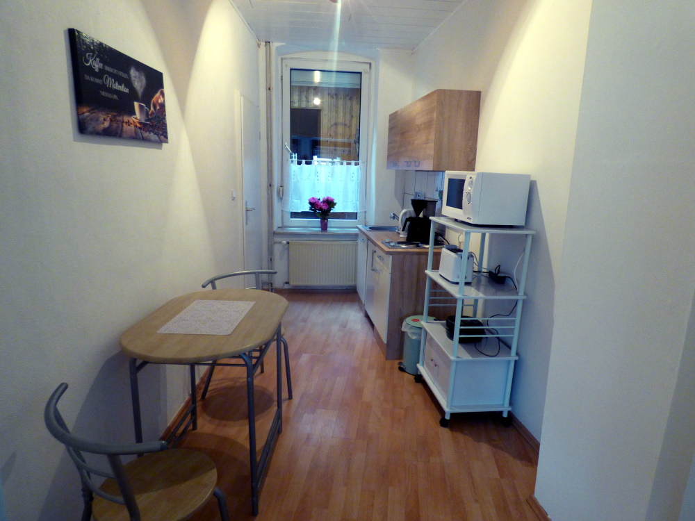 Monteurzimmer: Küche EG - Modernisierte Appartements