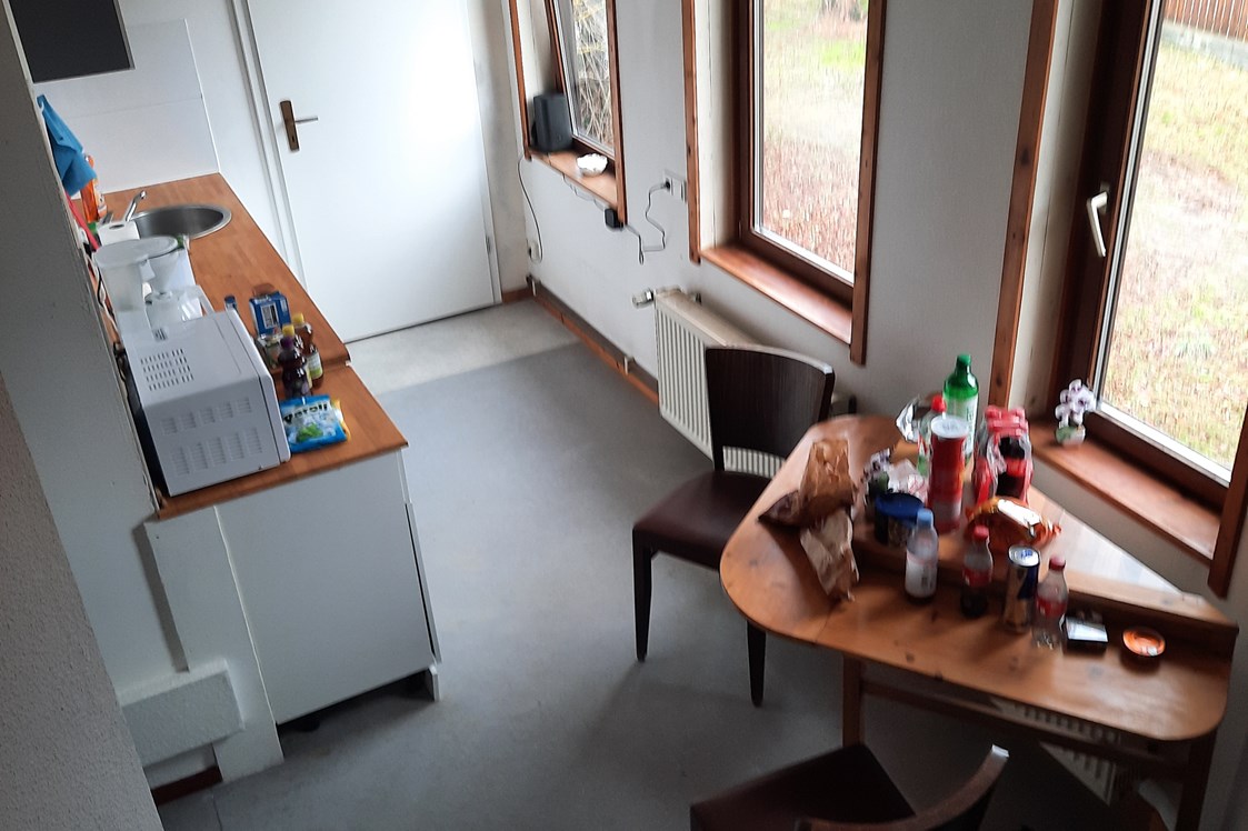 Monteurzimmer: Küche mit Essplatz - Kleen-Monteurzimmer Einbeck/Northeim