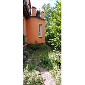 Monteurwohnung: Weg zur Monteurwohnung - Monteurwohnung Weber  "Haus Sonne" Rudolstadt