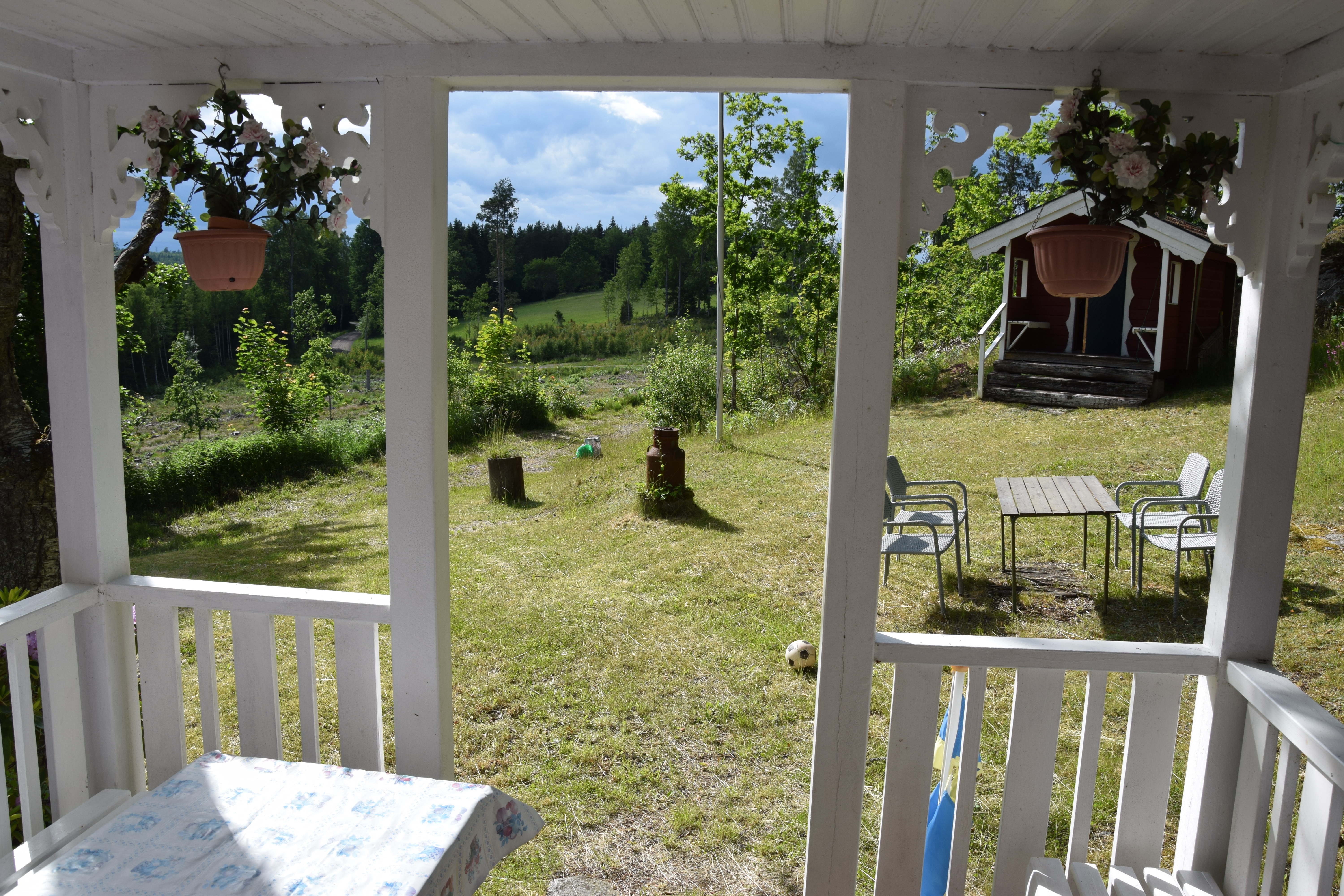Monteurzimmer: Landhaus am See VIMMERBY - Vetlanda, Südschweden, Panoramablick, Alleinlage, Boot, Motor, Fahrräder, Top-Komfort