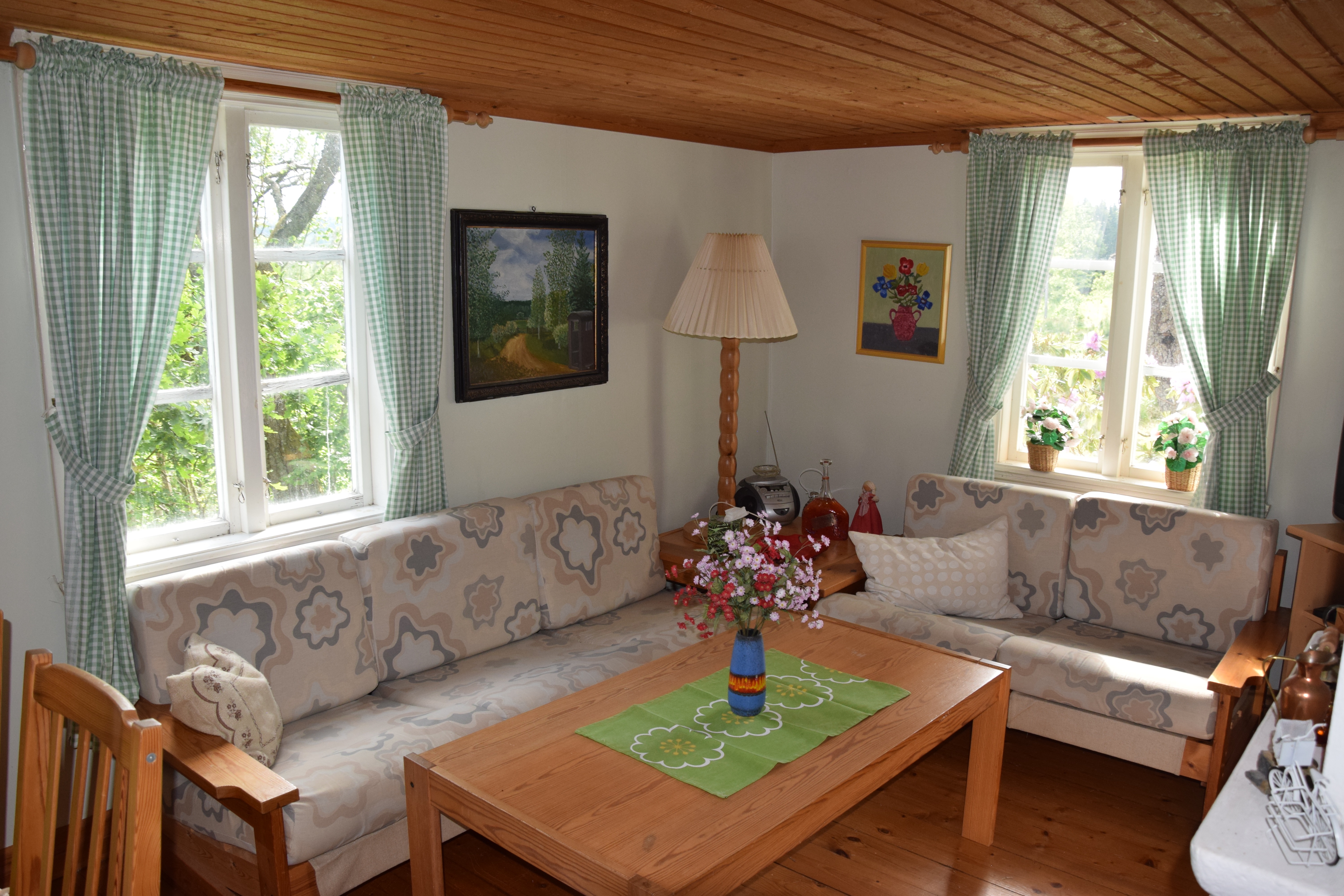 Monteurzimmer: Landhaus am See VIMMERBY - Vetlanda, Südschweden, Panoramablick, Alleinlage, Boot, Motor, Fahrräder, Top-Komfort