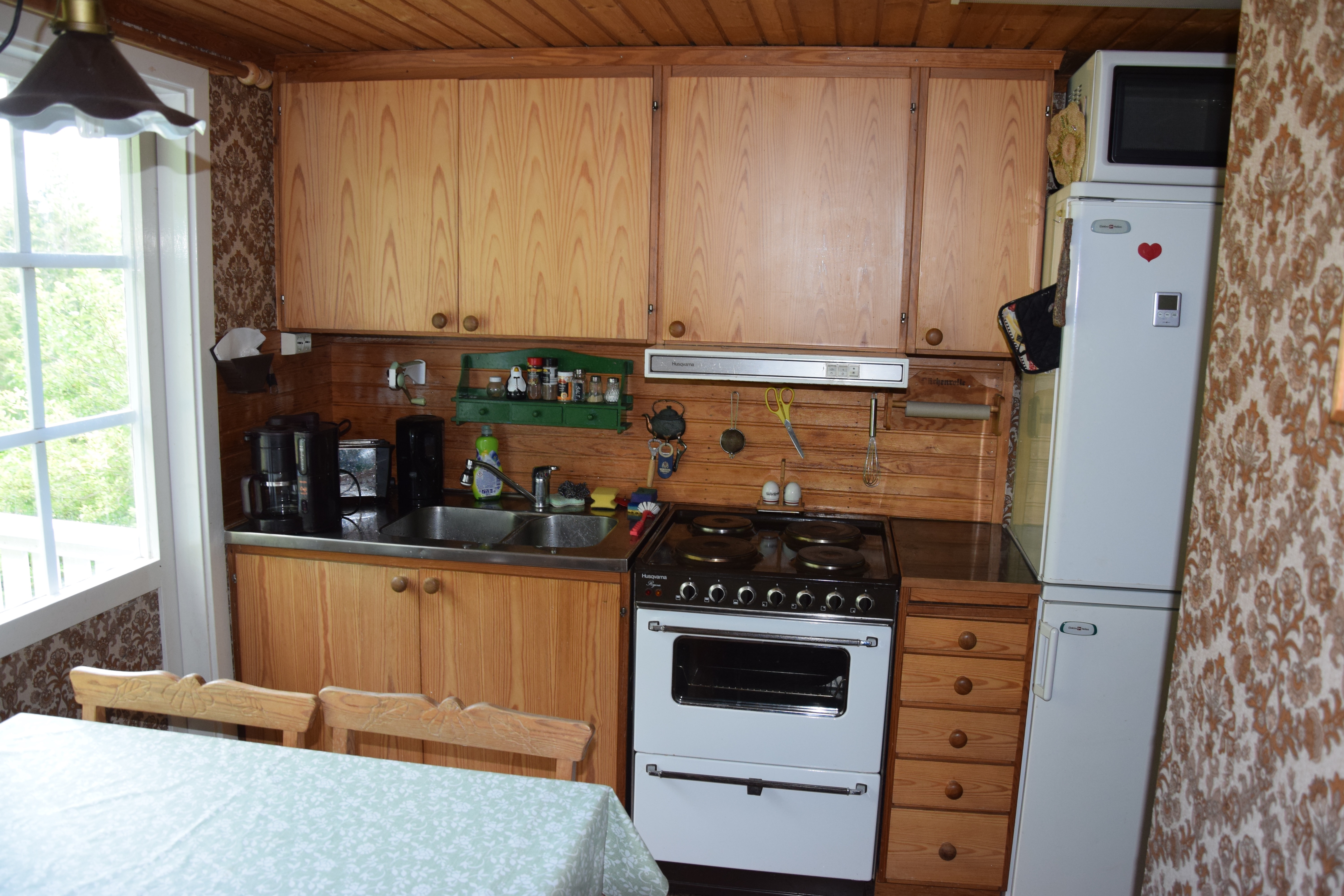 Monteurzimmer: Landhaus am See VIMMERBY - Vetlanda, Südschweden, Panoramablick, Alleinlage, Boot, Motor, Fahrräder, Top-Komfort