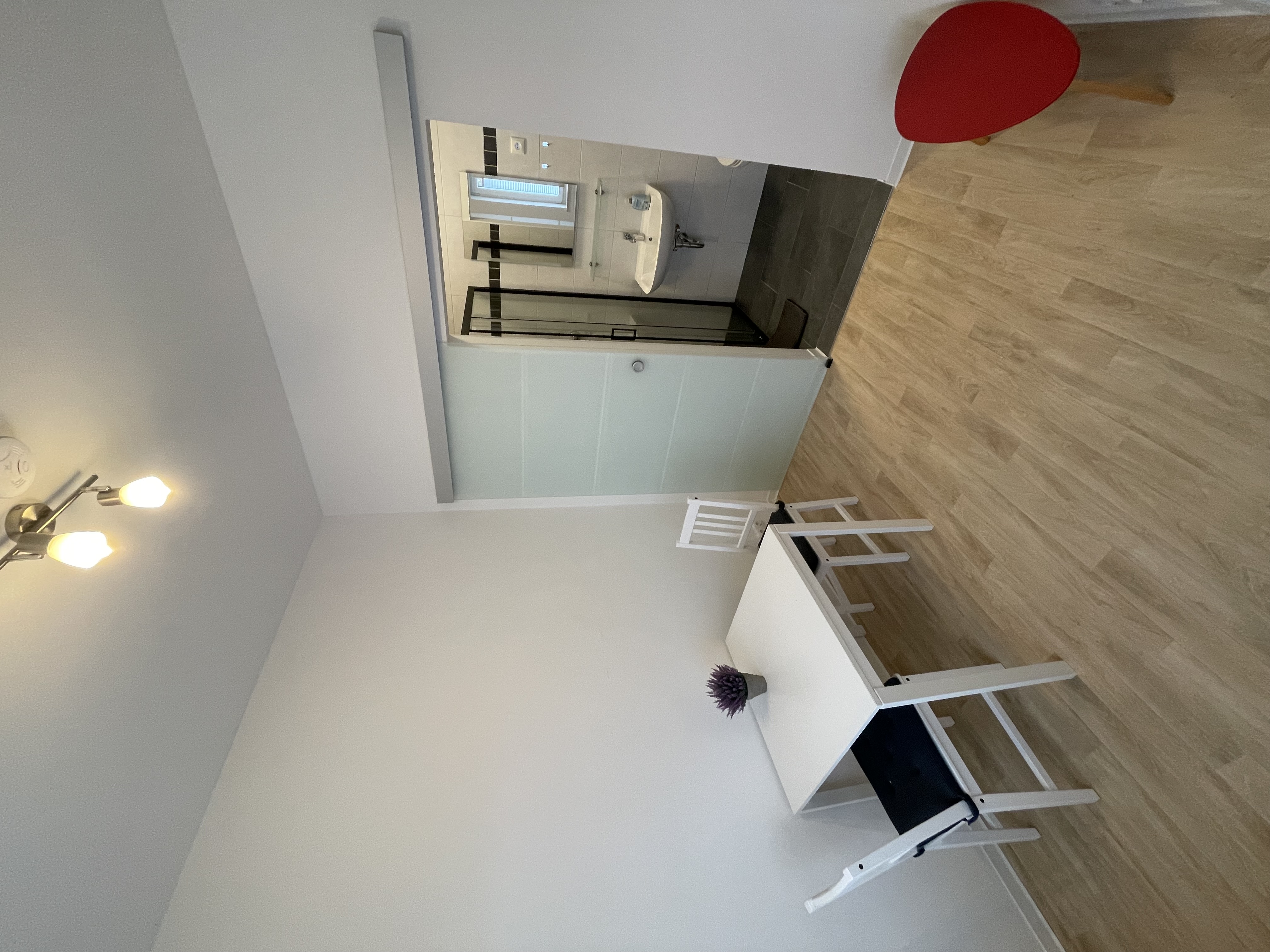 Monteurzimmer: Doppelzimmer Nebenraum + Bad - Unterkunft Kalkwitz