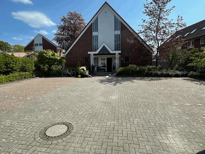 Monteurwohnung - Waschmaschine - Deutschland - Außenansicht der Unterkunft nahe Bremen - Monteurzimmer