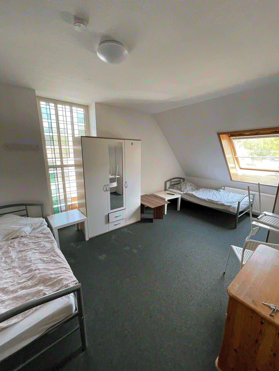 Monteurzimmer: Schlafzimmer mit Einzelbetten - Monteurzimmer
