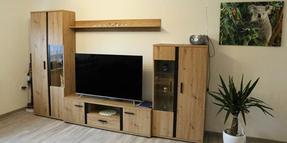 Monteurwohnung - PLZ 90562 (Deutschland) - Wohnzimmerschrank mit TV - Ferienwohnung Dechant Henfenfeld