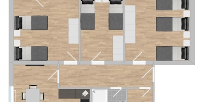 Monteurwohnung - Zimmertyp: Doppelzimmer - Schwarzach bei Nabburg - Komfortable Monteurwohnung (SAD502)