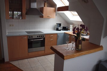 Monteurzimmer: Küchenbereich - Ferienwohnung Rennsteigoase Rosenthal