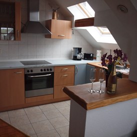 Monteurzimmer: Küchenbereich - Ferienwohnung Rennsteigoase Rosenthal