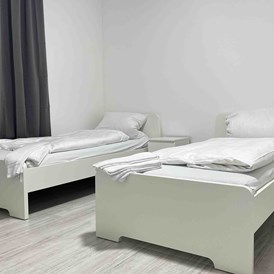 Monteurzimmer: Schlafzimmer - (SWF111) Komfortable Monteurwohnung / Übergangswohnung 