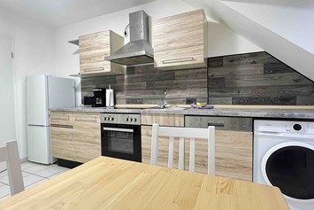 Monteurzimmer: Küche - (SWF112) Gemütliche Monteurwohnung / Übergangswohnung 