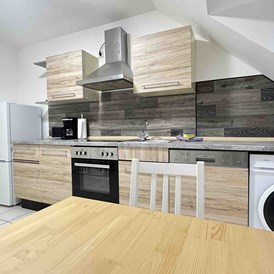 Monteurzimmer: Küche - (SWF112) Gemütliche Monteurwohnung / Übergangswohnung 