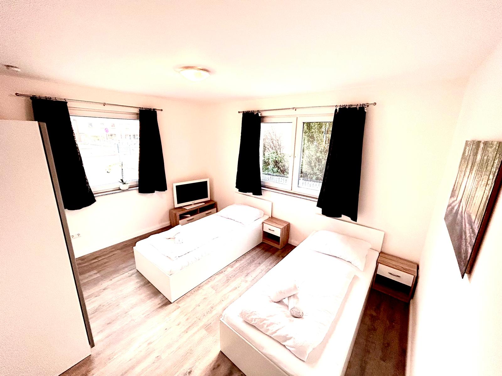 Monteurwohnung - Badezimmer: eigenes Bad - Hamburg-Umland - Stadtpension am ZOB