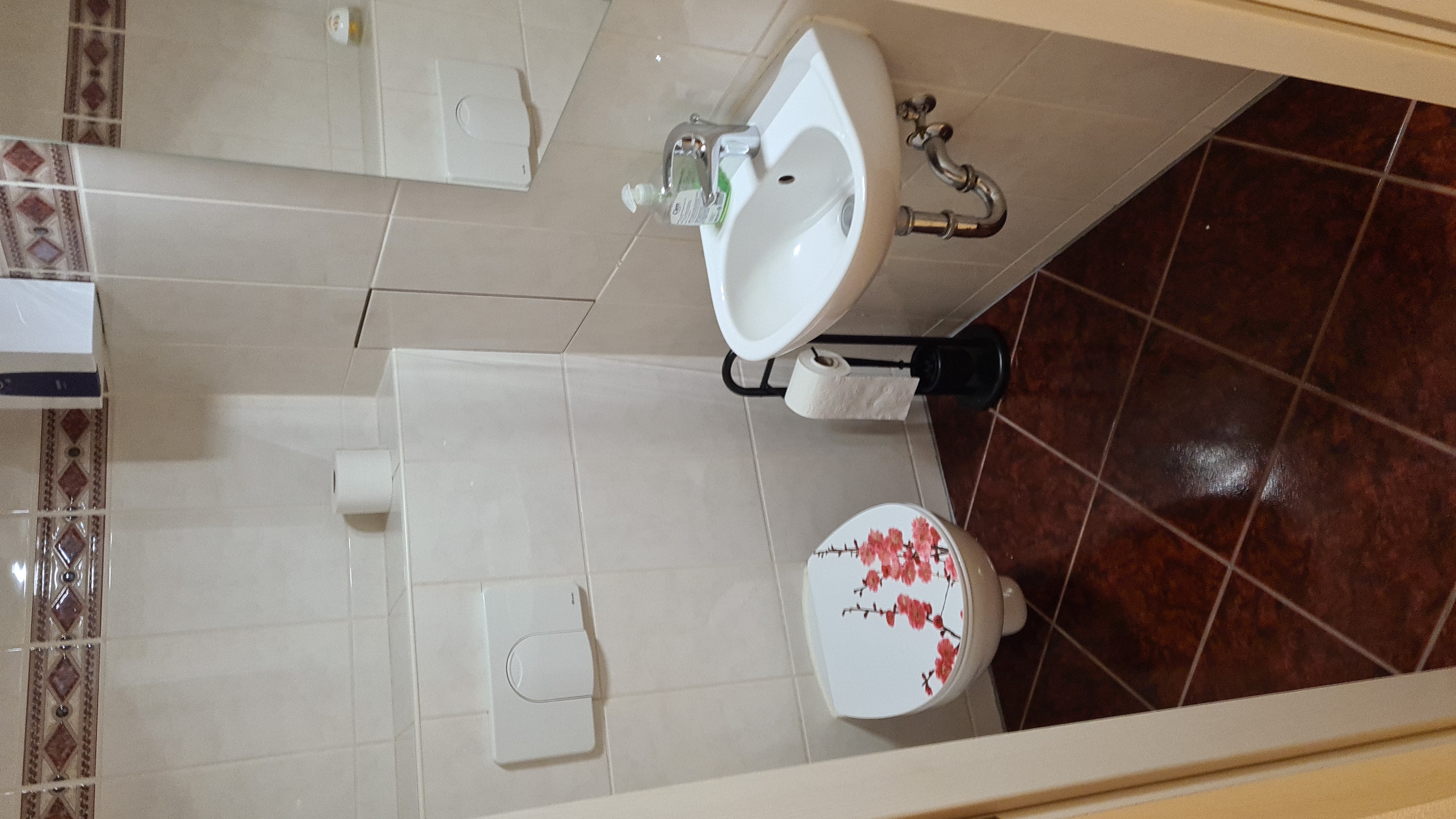 Monteurzimmer: Toilette - Ferien­wohnung "Betty" am Biberdamm