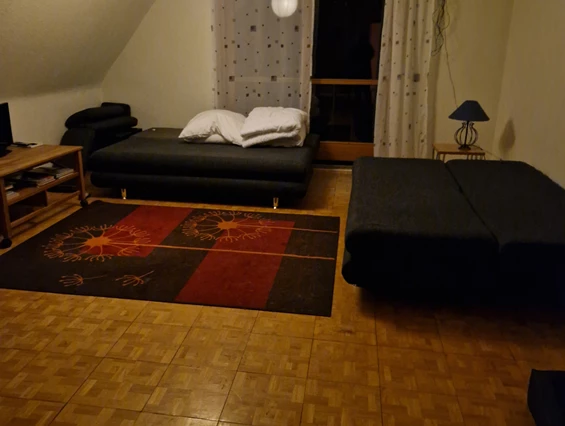 Monteurzimmer: Wohn-/Schlafzimmer - Wohnung für Monteure bei AB