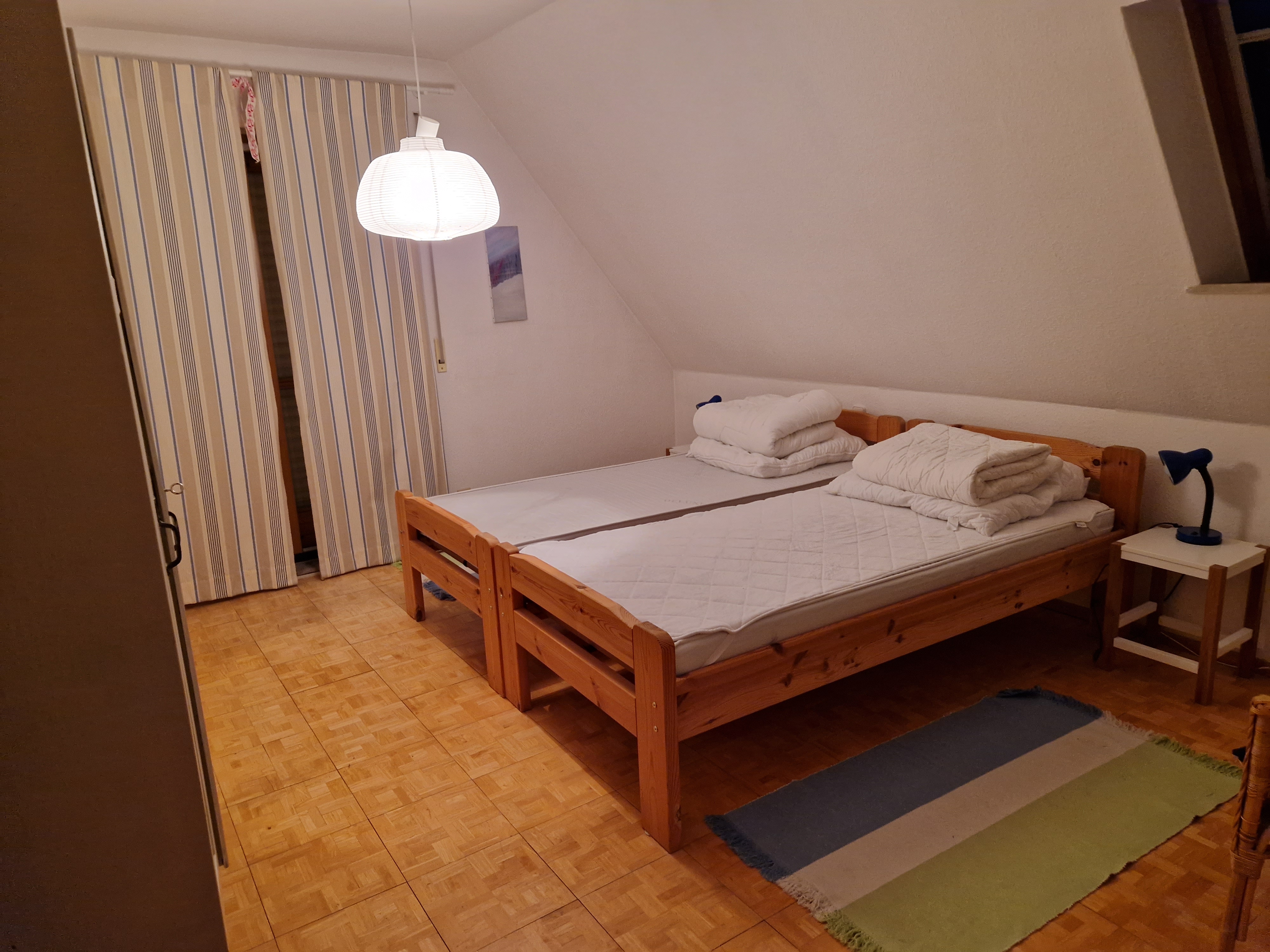 Monteurwohnung - Frammersbach Schwartel - Schlafzimmer - Wohnung für Monteure bei AB