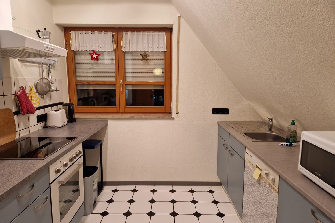 Monteurzimmer: Küche - Wohnung für Monteure bei AB
