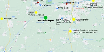 Monteurwohnung - Kühlschrank - Braunschweig - Lage - Gästezimmer am Rittergut - hier möchte ich wohnen!