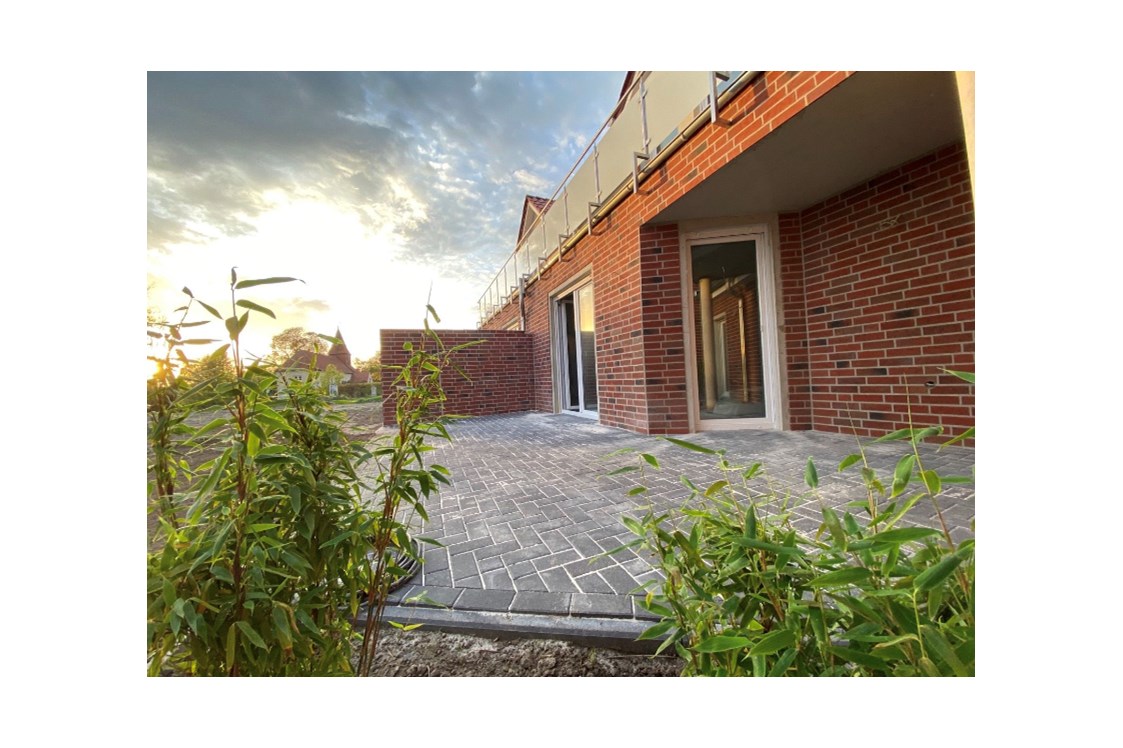Monteurzimmer: Terrasse und Garten (ab Frühjahr 2023) - Gästezimmer am Rittergut - hier möchte ich wohnen!